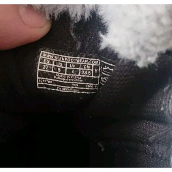 Keen Terradora Winter WP Raven /Vapor size 6.5 Women or Size 5Y - Picture 6 of 6